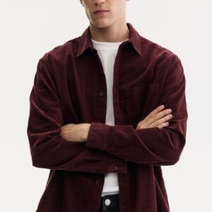 Regular Cut Corduroy Shirt