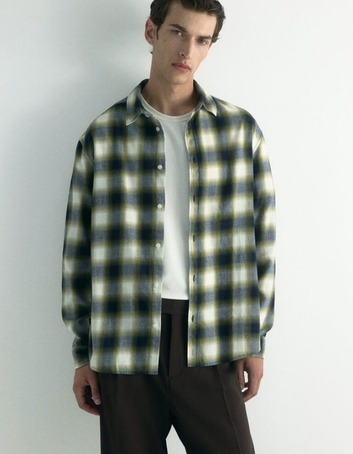 Loose Flannel Shirt